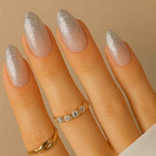 Sparkling Glitter Nails