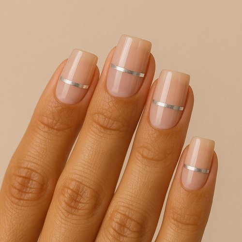 Silver Stripes and Negative Space