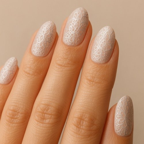 Silver Lace Design