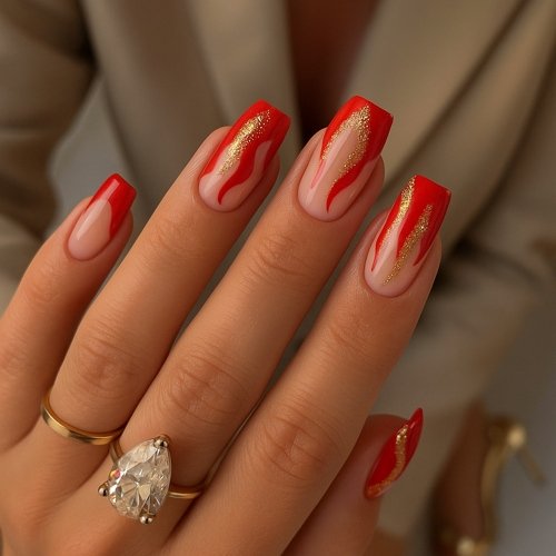 Short Square Nails
