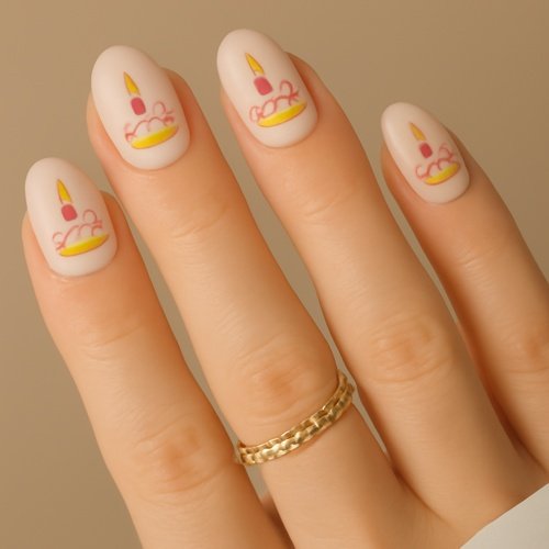 Birthday Cake Nails