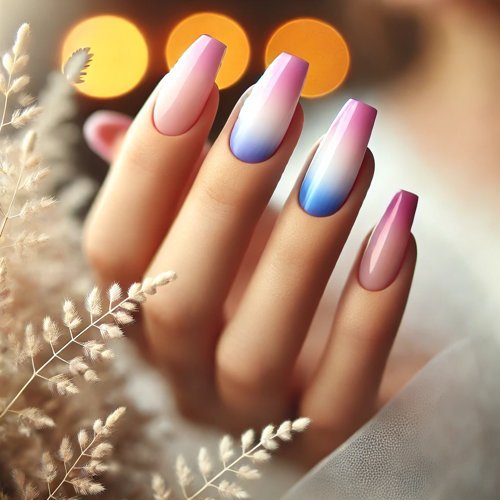 Ombre Gradient Nails