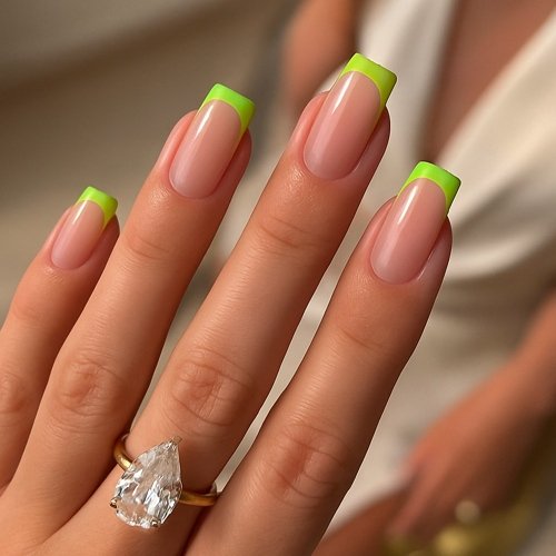 Neon French Tips