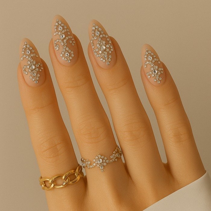 Vintage Rhinestone Art