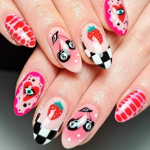 Cherry Pop Nails