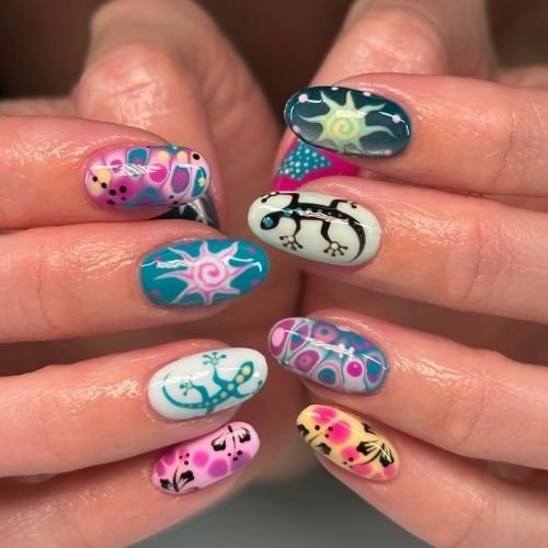 Y2K Art Nails