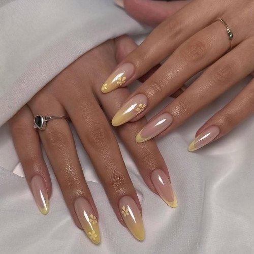 Sunflower Nails