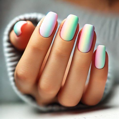Pastel Rainbow Ombre