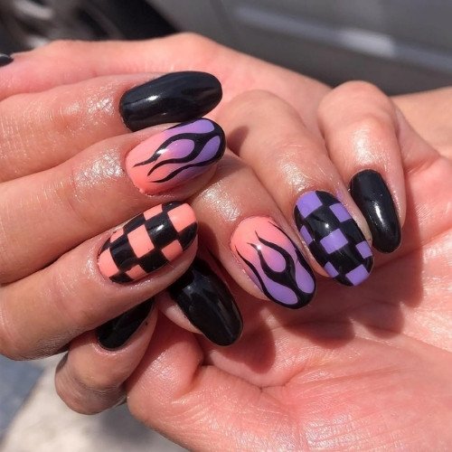 Checker Flame