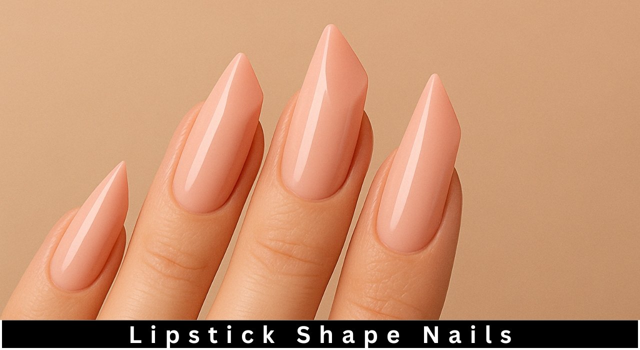 Lipstick Shape Nails