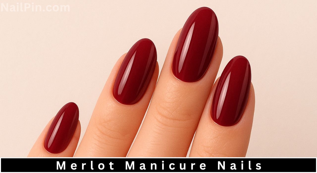 Merlot Manicure Nails