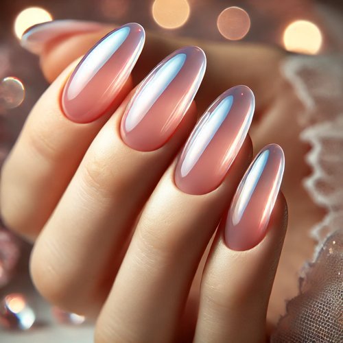 Classic Transparent Jelly Nails