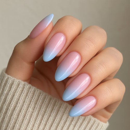 Pastel Ombré Nails