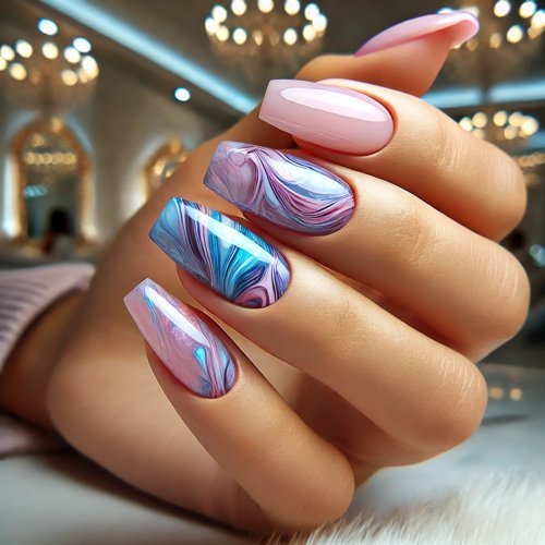  Jelly Marble Nails