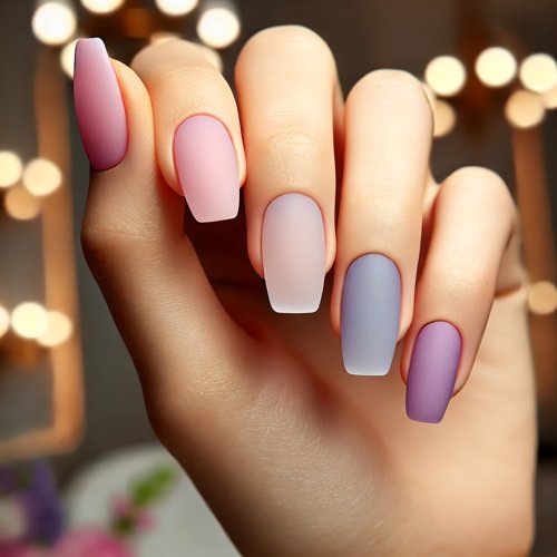 Matte Jelly Nails