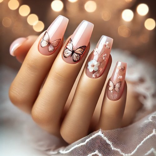  Butterfly Jelly Nails