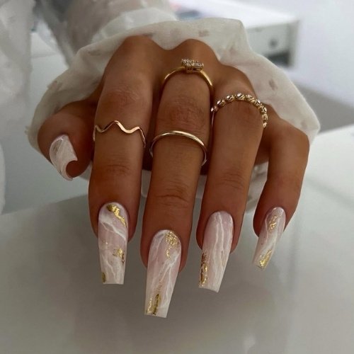 Marble with Gold Touch
