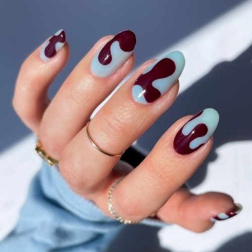 Abstract Flow Nails