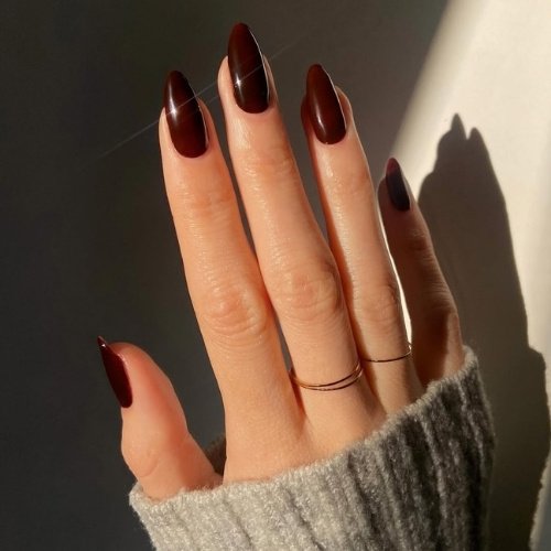 Espresso Gloss Nails