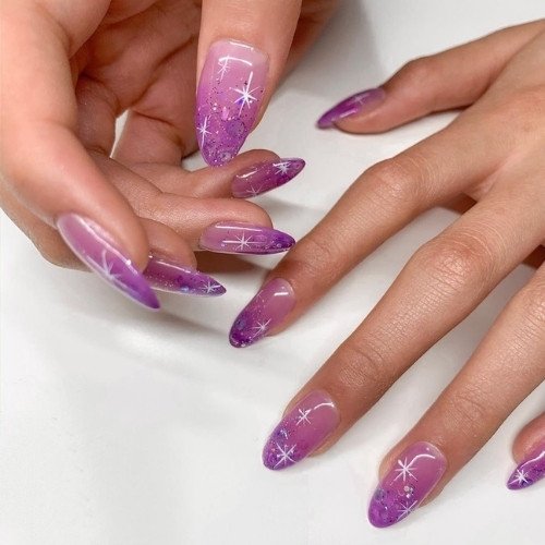 Lavender Star Gradient