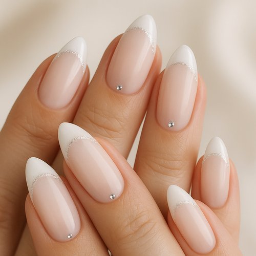 Classic French Tip with a Modern Twist