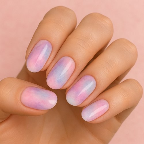 Watercolor Nails