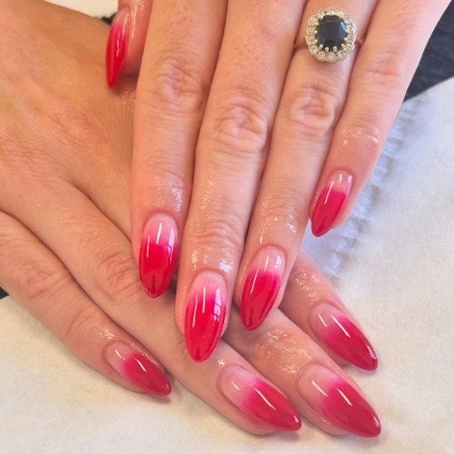 Rosy Flame Ombre