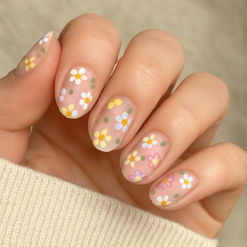 Floral Nail Art