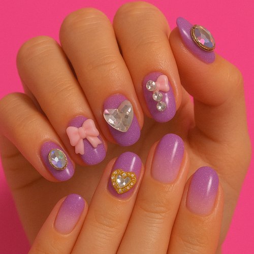 3D Nail Charms Combo