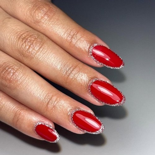 Bold with Glitter Accents