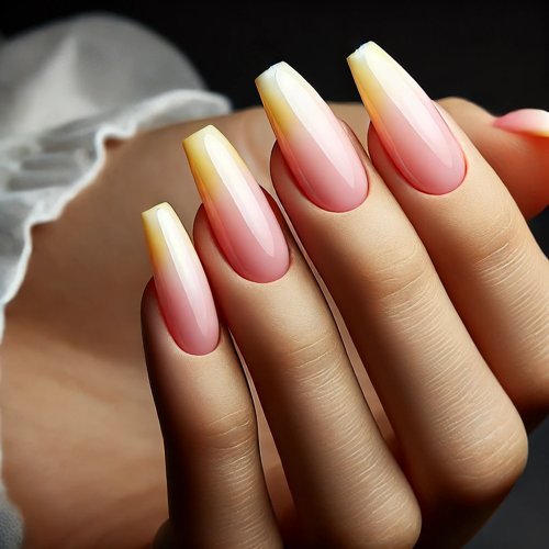 French Fade Nails (Baby Boomer Style)