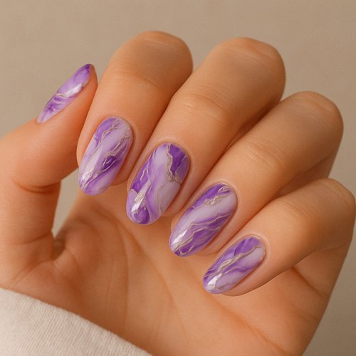 Marble Luxe Effect