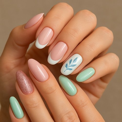 Chic Pastel Nail Art