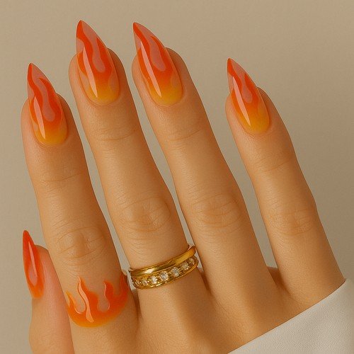 Jelly Gradient Flames