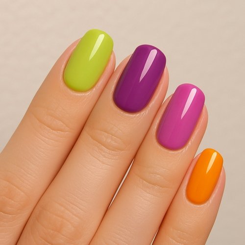 Fruity Gelato Nails
