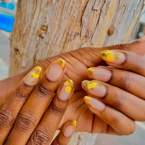  Lemon Drop Nails