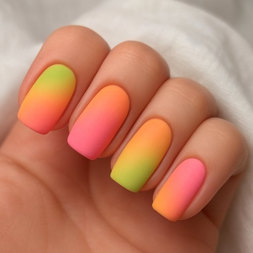 Rainbow Sherbet Ombre