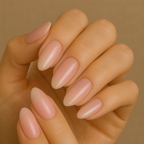 Glazed Donut Ombre Nails