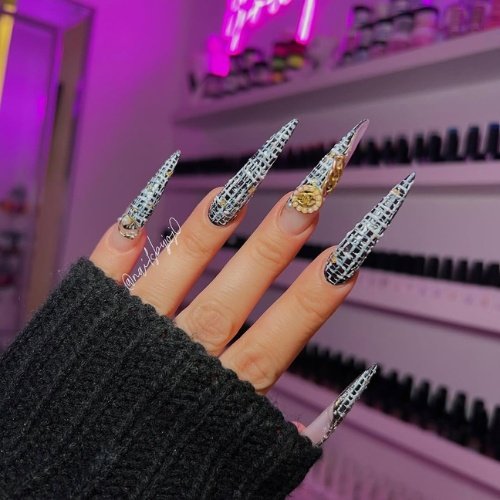 Tweed Nails