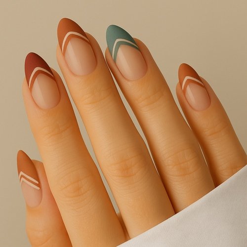 French Tips with a Twist