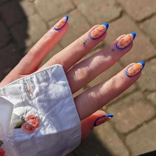 Papaya Breeze Nails