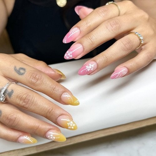 Blush Yellow Floral