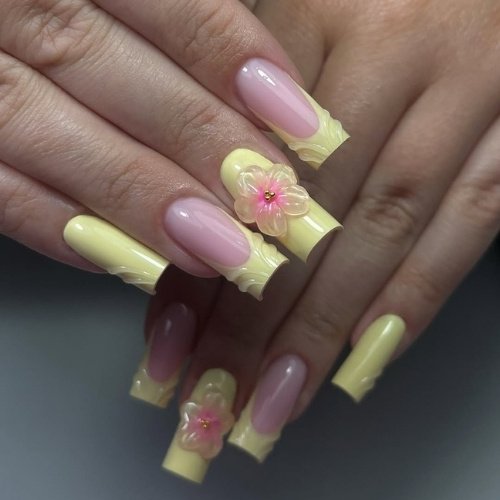 Butter Bloom Dimension Nails