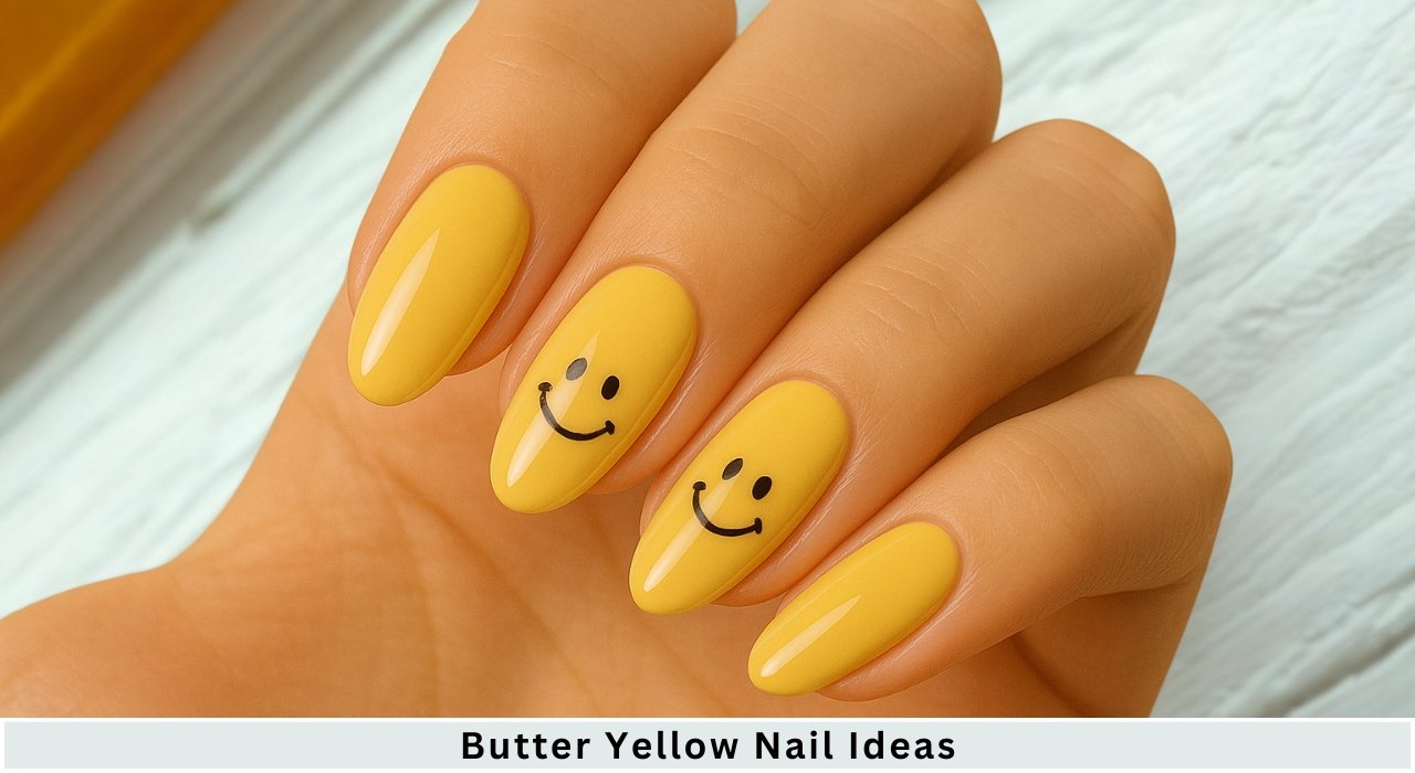 Butter Yellow Nail Ideas