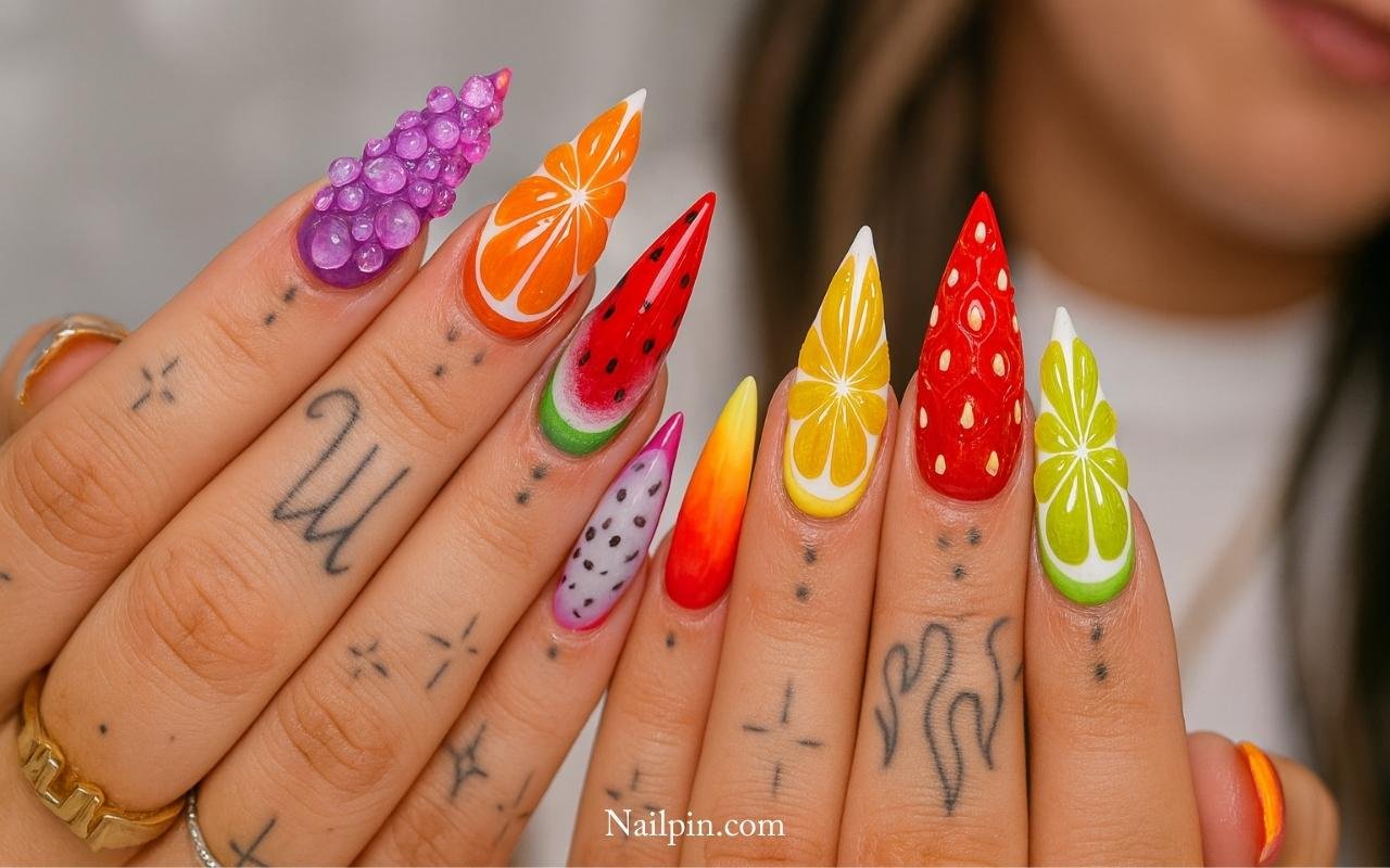 Fruit Summer Nails
