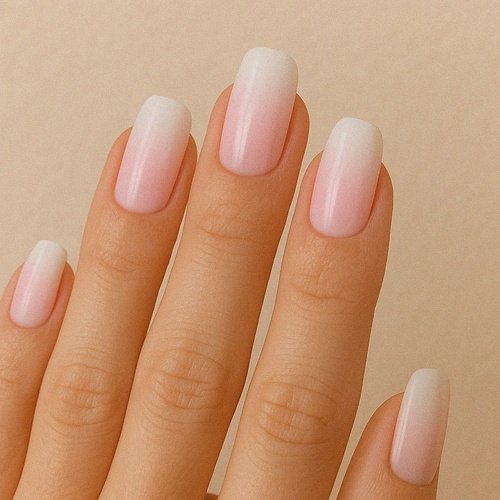 Ombre Pink Nails