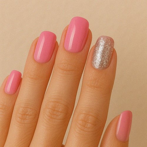 Glitter & Pink Combo