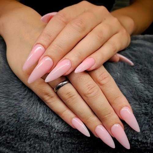 Soft Stiletto Nails