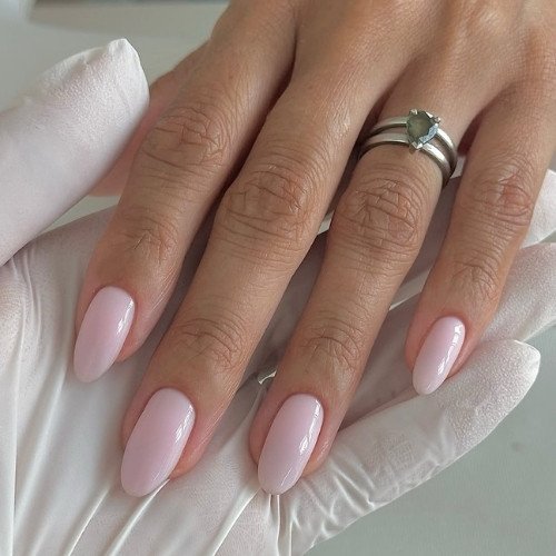 Blush Almond Nails
