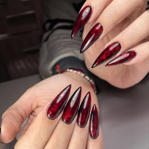 Vampire Blood Nails
